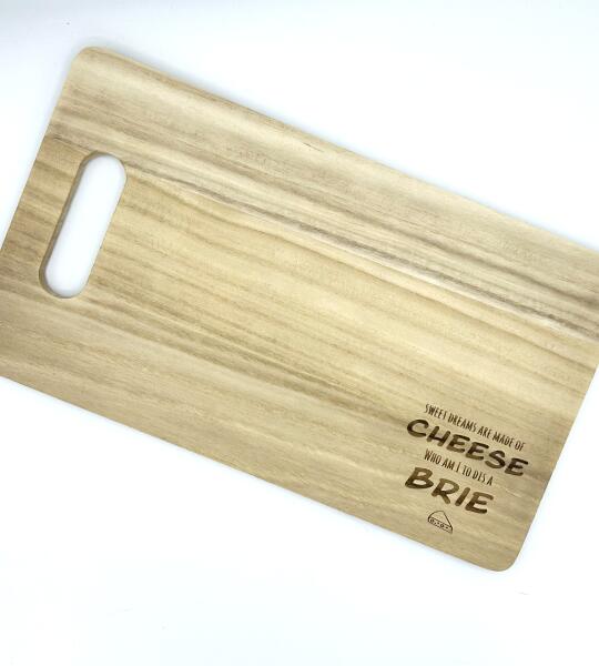 Serveerplank “Sweet Dreams are Made of Cheese”